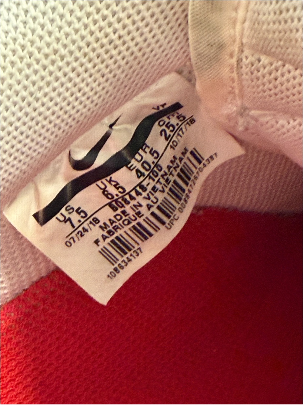 Nike Air Force 1 ‘De Lo Mio’ Shoes Good Used Condition Mens 7.5, Womans 9 - Picture 13 of 15
